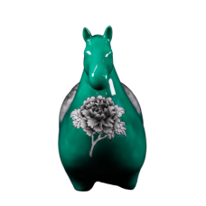 Dessin Horse Modele (Verte)