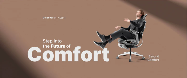 Ergonomic chair with comfortable setup
